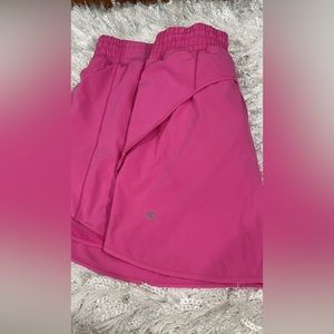 Lululemon Hotty Hot Skirt Sonic Pink Long size 14